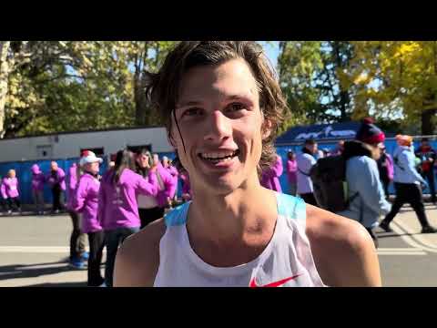 Charles Hicks explains decision to represent USA after 2:09 debut at 2025 NYC Marathon