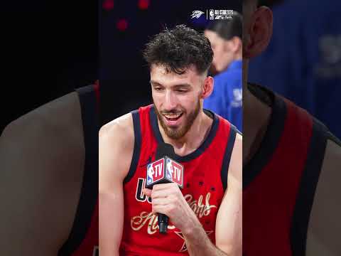 All-Star champ Chet is all smiles 🤩