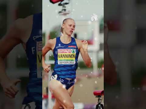 Advent Day 20 🎄 | A Record Rewritten by Saga Vanninen  #europeanathletics