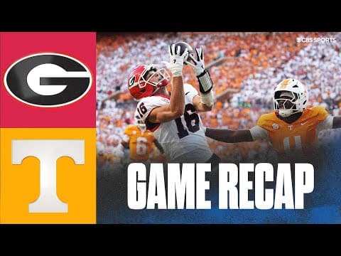 No. 6 Georgia completes comeback vs No. 15 Tennessee in OT thriller | Highlights & Reaction