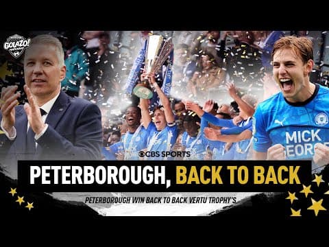 Birmingham vs Peterborough Match Recap | Posh win their 2nd Vertu Trophy in a row! | Matchday