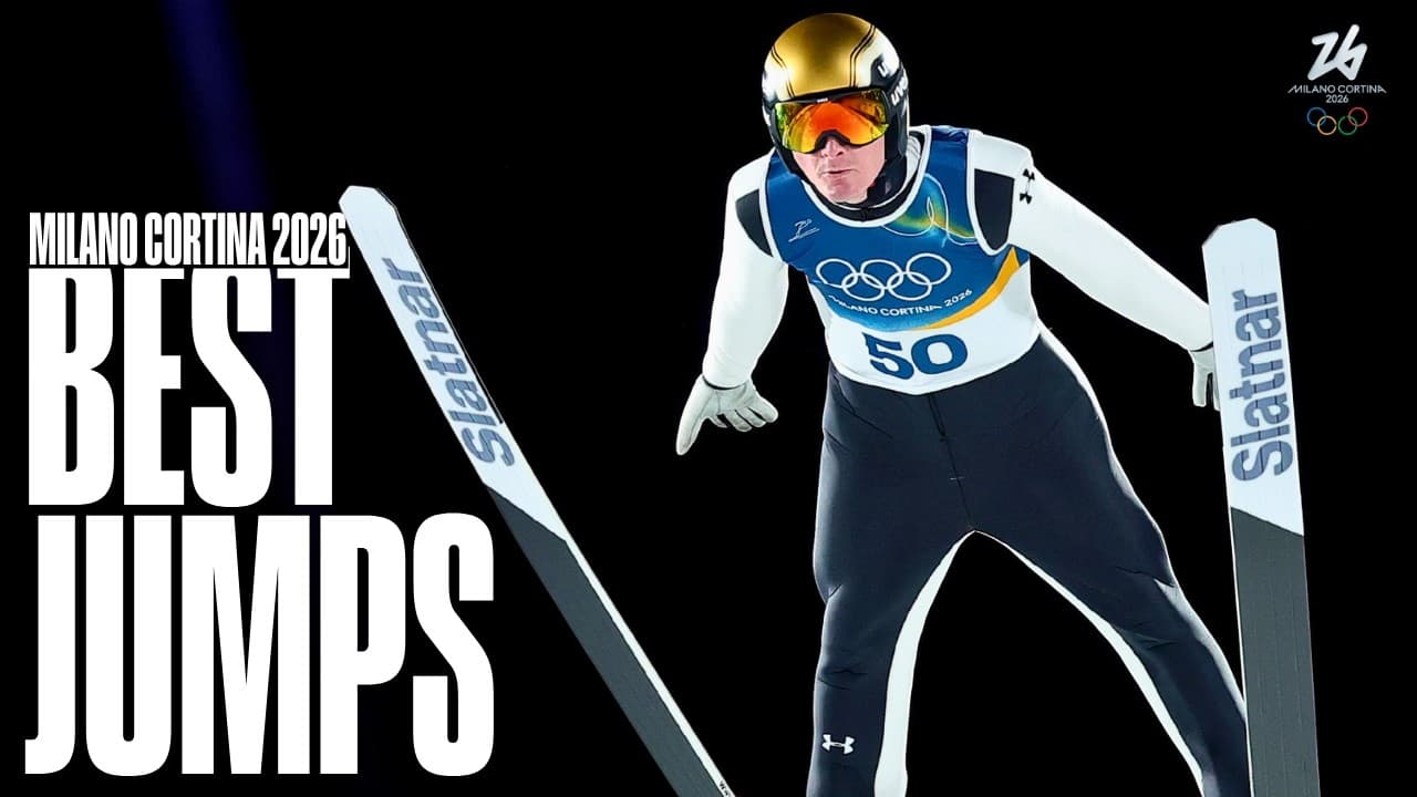 Further & Higher! Top 3 Jumps 🎿 | Ski Jumping - Men's Large Hill | Milano Cortina Moments