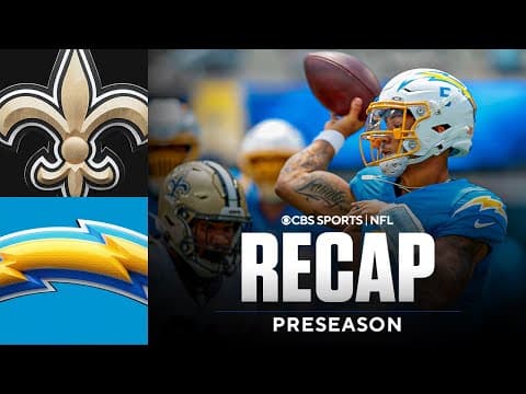 Rattler Struggles, Shough Impresses vs. Chargers | Saints vs. Chargers Preseason Game Recap