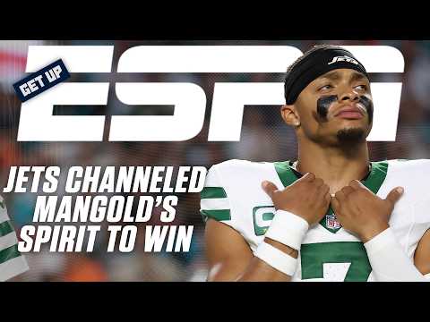 Damien Woody's heartfelt tribute to former Jets C Nick Mangold 💚 | Get Up