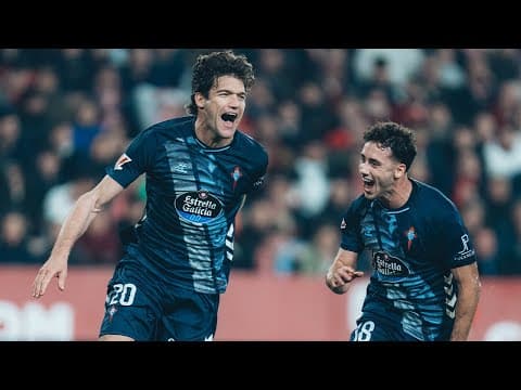 Marcos Alonso: "Tenemos que estar UNIDOS y jugar con ALEGRÍA" | Celta