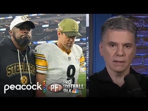 Mike Tomlin not asked about Aaron Rodgers’ criticism of receivers | Pro Football Talk | NFL on NBC