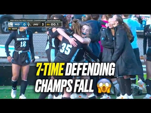 7-TIME DIII field hockey champs knocked out of 2025 tournament | Final 5 minutes