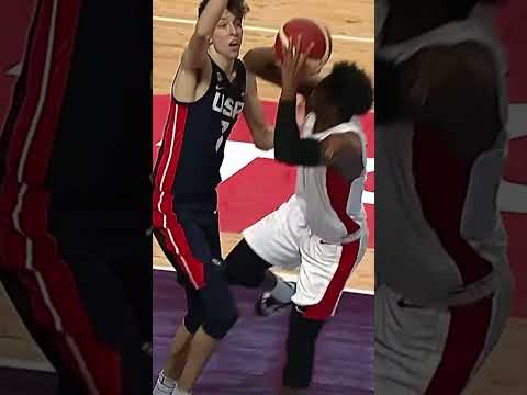 We knew Chet Holmgren was an All-Star at 21 😮‍💨 #FIBAU19