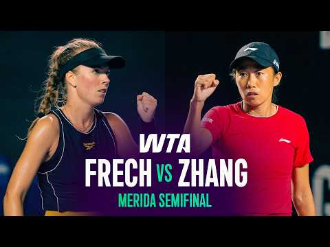 Magdalena Frech vs. Shuai Zhang | 2026 Merida Semifinals | WTA Match Highlights