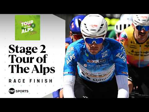 HIS FIRST VICTORY IN ITALY! 🤩 | 2026 Tour of The Alps Stage 2 Final KM's | TNT Sports Cycling