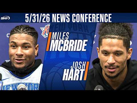 Miles McBride, Josh Hart ready for Knicks-Spurs rematch of 1999 NBA Finals