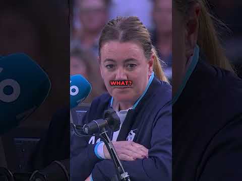 Aryna Sabalenka explained the hindrance call after her match vs. Elina Svitolina 🎤