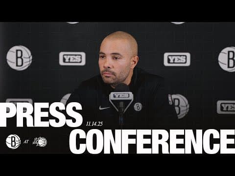 Jordi Fernández Postgame Press Conference vs Orlando