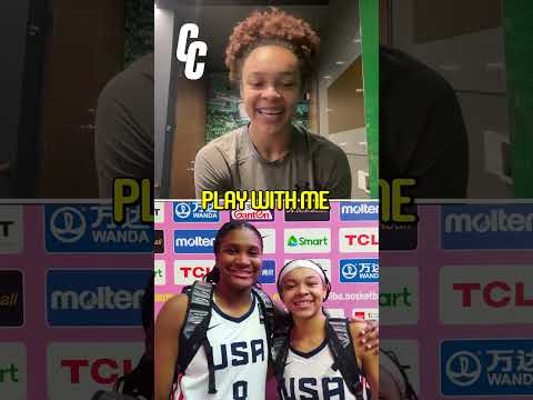 Hannah Hidalgo and Madison Booker would be a lethal duo in the future 👀