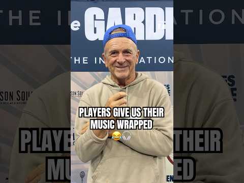 Players give us their music wrapped 😎🎧