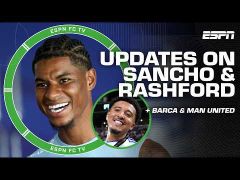 WHAT'S NEXT for Marcus Rashford + Jadon Sancho's exit from Manchester United | ESPN FC