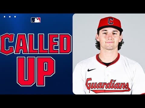 Guardians No. 2 Prospect Chase DeLauter gets promoted to MLB for the Postseason!