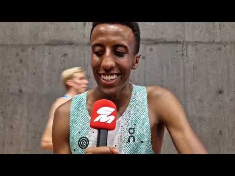 Yared Nuguse After 3:30.84 For 7th At Zurich Diamond League 1500m Final