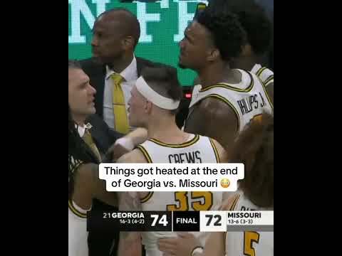 Georgia held on against Missouri ‼️