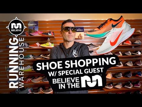 Believe in the Run goes Running Shoe Shopping with Running Warehouse