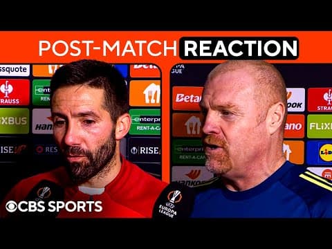 "VERY frustrated" Sean Dyche on Nottingham Forest LOSS to Braga ➕ João Moutinho & MORE