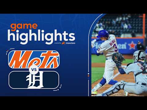 Tigers vs. Mets Game Highlights (5/13/26) | MLB Highlights
