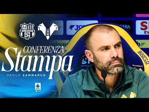 #SassuoloVerona | Le parole di mister Paolo Sammarco