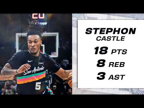Stephon Castle Lights It Up in Austin for 18 PTS, 8 REB!