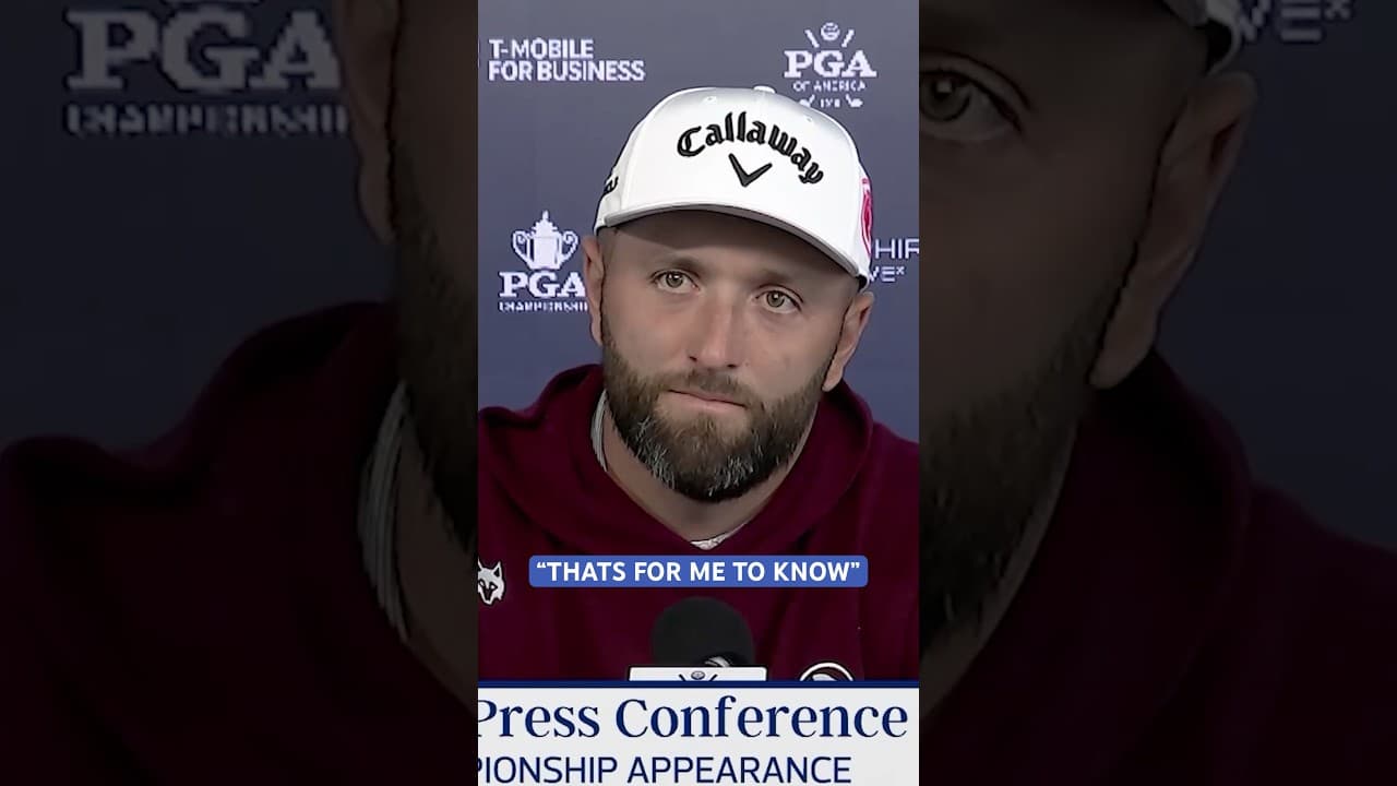 Jon Rahm on what he’s learned from the decision to go to LIV 👀