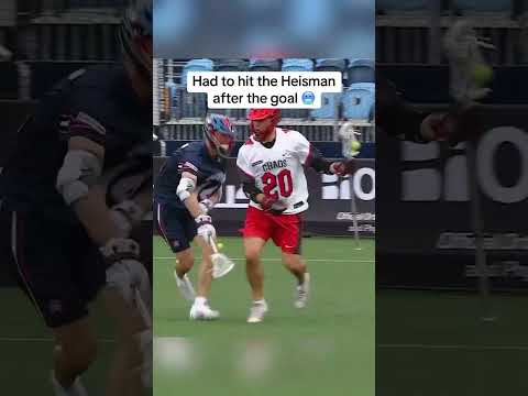 What a celly 😮‍💨 (via Premier Lacrosse League)