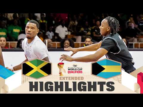 Jamaica 🇯🇲 v Bahamas 🇧🇸 | Extended Highlights | FIBA Basketball World Cup 2027 Americas Qualif.