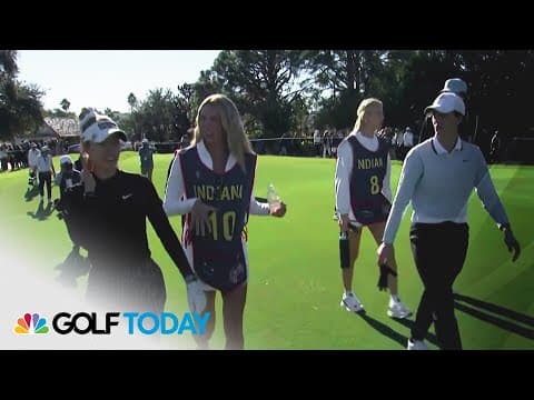 Caitlin Clark tees off, gets Nelly Korda's advice at LPGA’s 2025 pro-am | Golf Today | Golf Channel