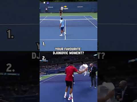 Which Djokovic moment is the FUNNIEST! 😆