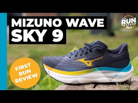 Mizuno Wave Sky 9 First Run Review | A solid max-stack workhorse with plenty of comfort