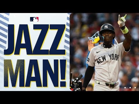 NEARING A 30/30 SEASON! Jazz Chisholm Jr. goes yard for the 29th time this year 🎷
