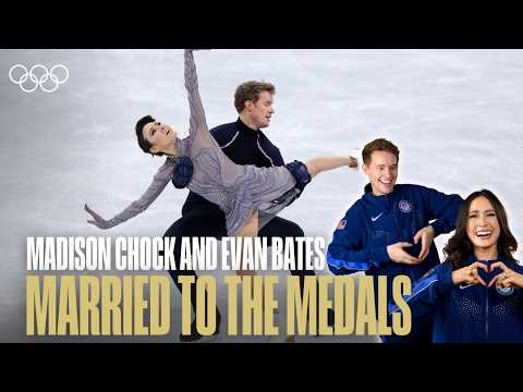 Madison Chock and Evan Bates' Decade of Olympic Games 🇺🇸⛸️ | Athlete Highlights