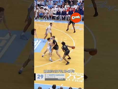 Juke Harris stays scorching 🔥#wakeforest #collegebasketball #accbasketball #basketball #godeacs