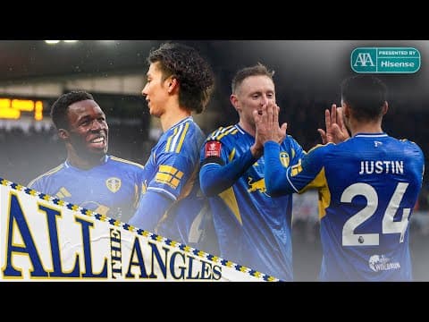 All The Angles as Leeds United hit three past Derby County in FA Cup