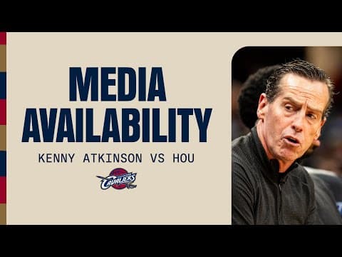 Cavs vs Rockets | Kenny Atkinson Post Game | 11.19.2025