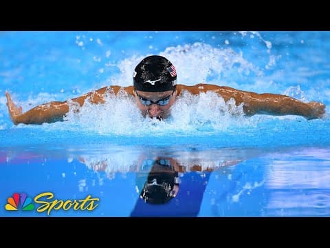 Luca Urlando wins his first world championship in men’s 200m butterfly at worlds | NBC Sports