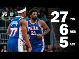 Joel Embiid Returns With Impressive Performance