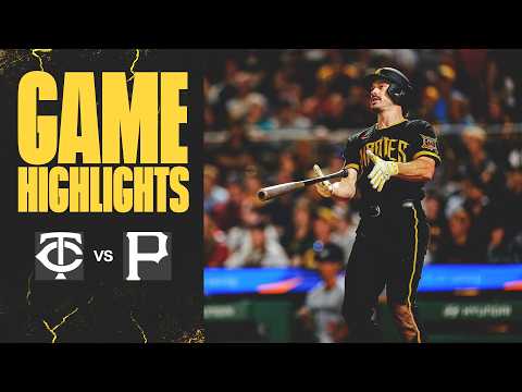 Jared Jones Returns, Reynolds Walks Off Twins | Twins at Pirates Highlights (5/29/26)