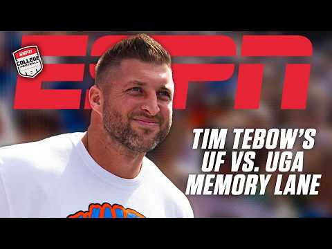Tim Tebow's Memory Lane: EverBank Stadium walkthrough ahead of Florida vs. Georgia 👏 | SEC Network