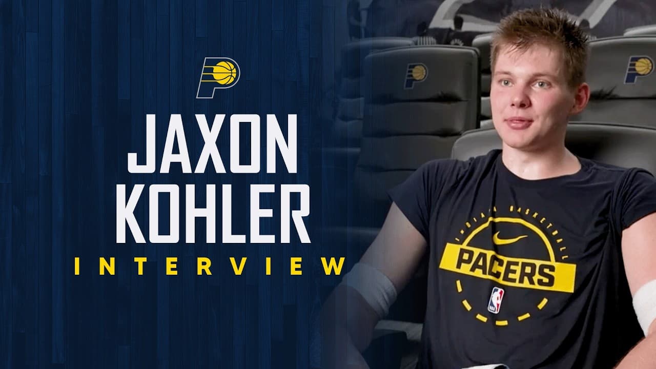 Jaxon Kohler 1-on-1 Interview | Indiana Pacers Prospect Workouts