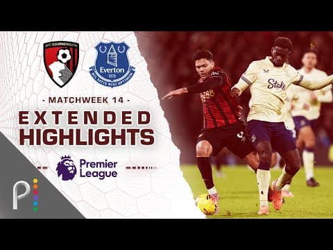 Bournemouth v. Everton | PREMIER LEAGUE HIGHLIGHTS | 12/2/2025 | NBC Sports