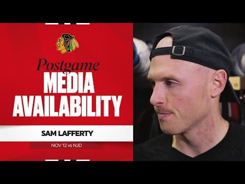 "I can draw on that experience." | Sam Lafferty Postgame 11.12.25