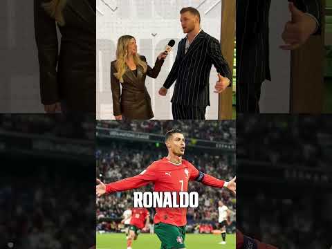 Aidan Hutchinson 🤝 CR7