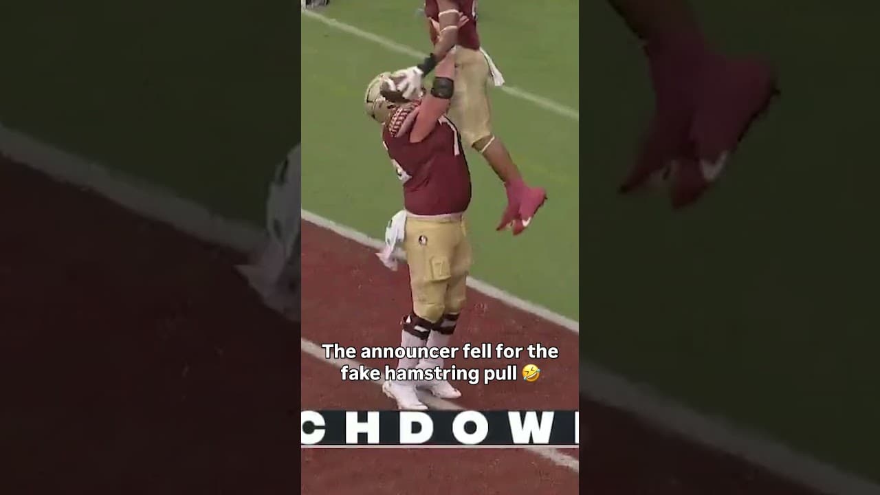 Wait until the end 😅 #floridastateseminoles #accfootball #collegefootball