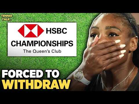 Mboko & Serena Forced to Withdraw from Queens Club 2026 Doubles | Tennis News
