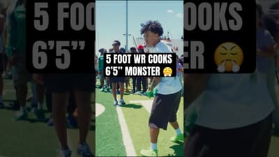 5 FOOT WR COOKS 6’5” MONSTER 😤